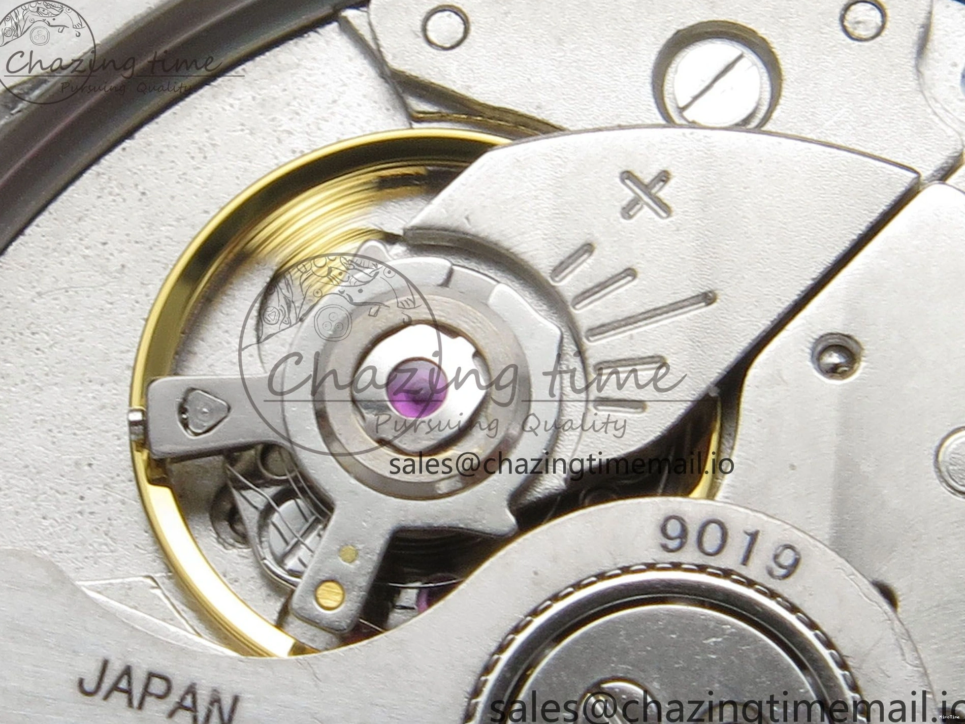 MIROTIME 1227 Pilot Mark XX BLSF 1:1 Best Edition Black Blue Dial on Blue Rubber Strap MIYOTA Sleek 6989